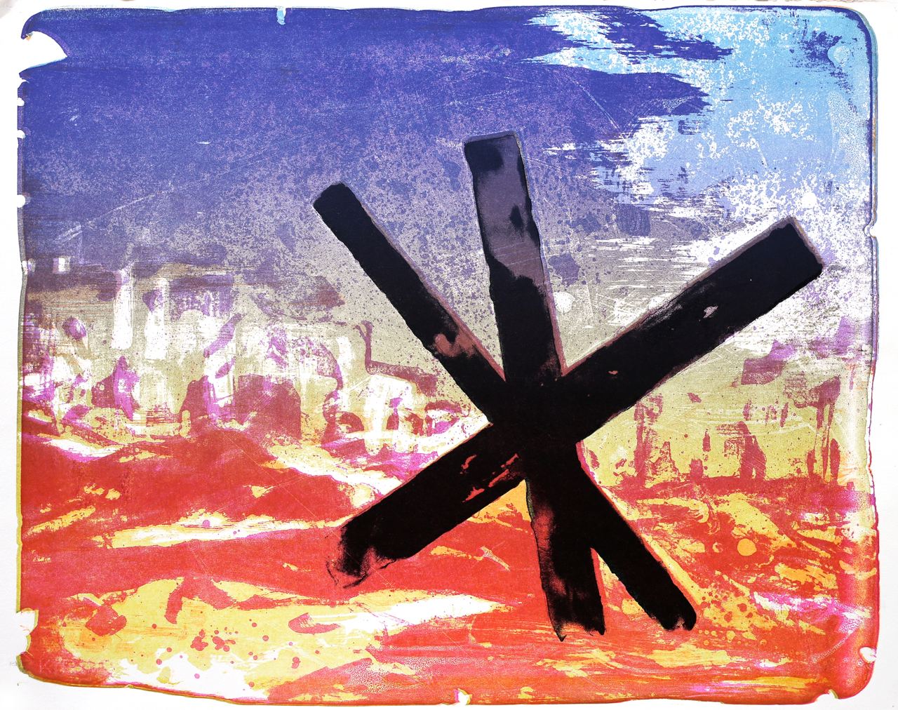 Lithographie Misha Zavalniy