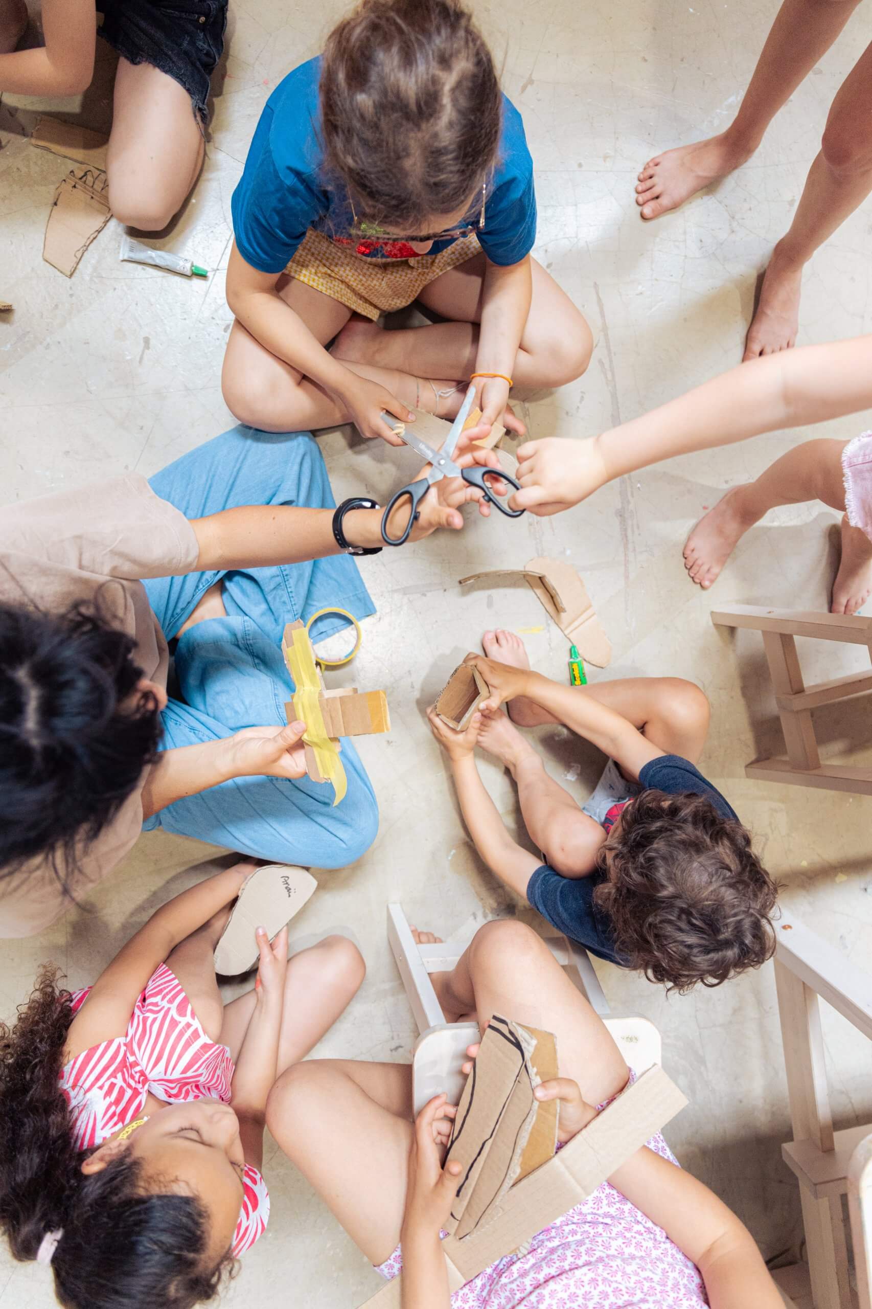 Photo d'atelier de médiation