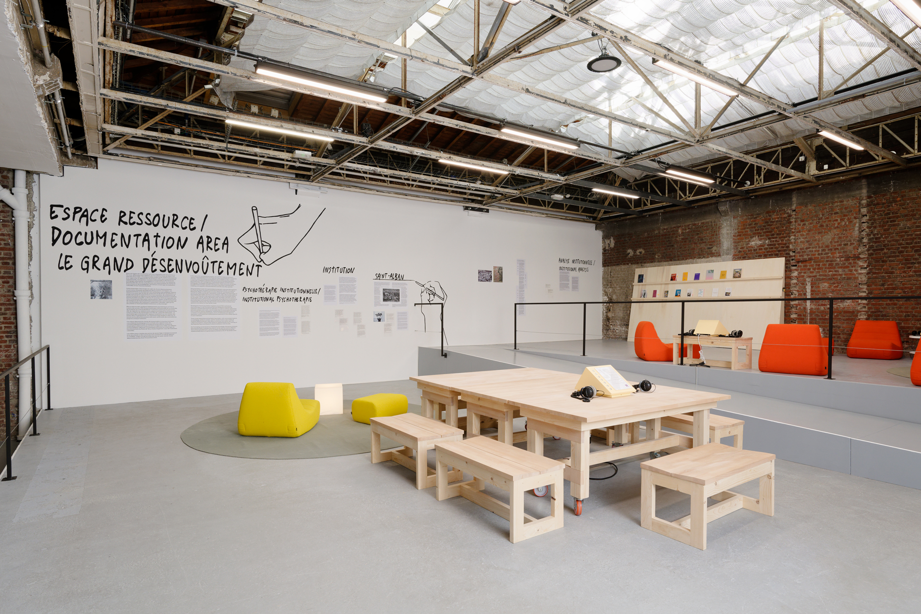 Espace ressource, Le grand désenvoûtement, Palais de Tokyo, 2023