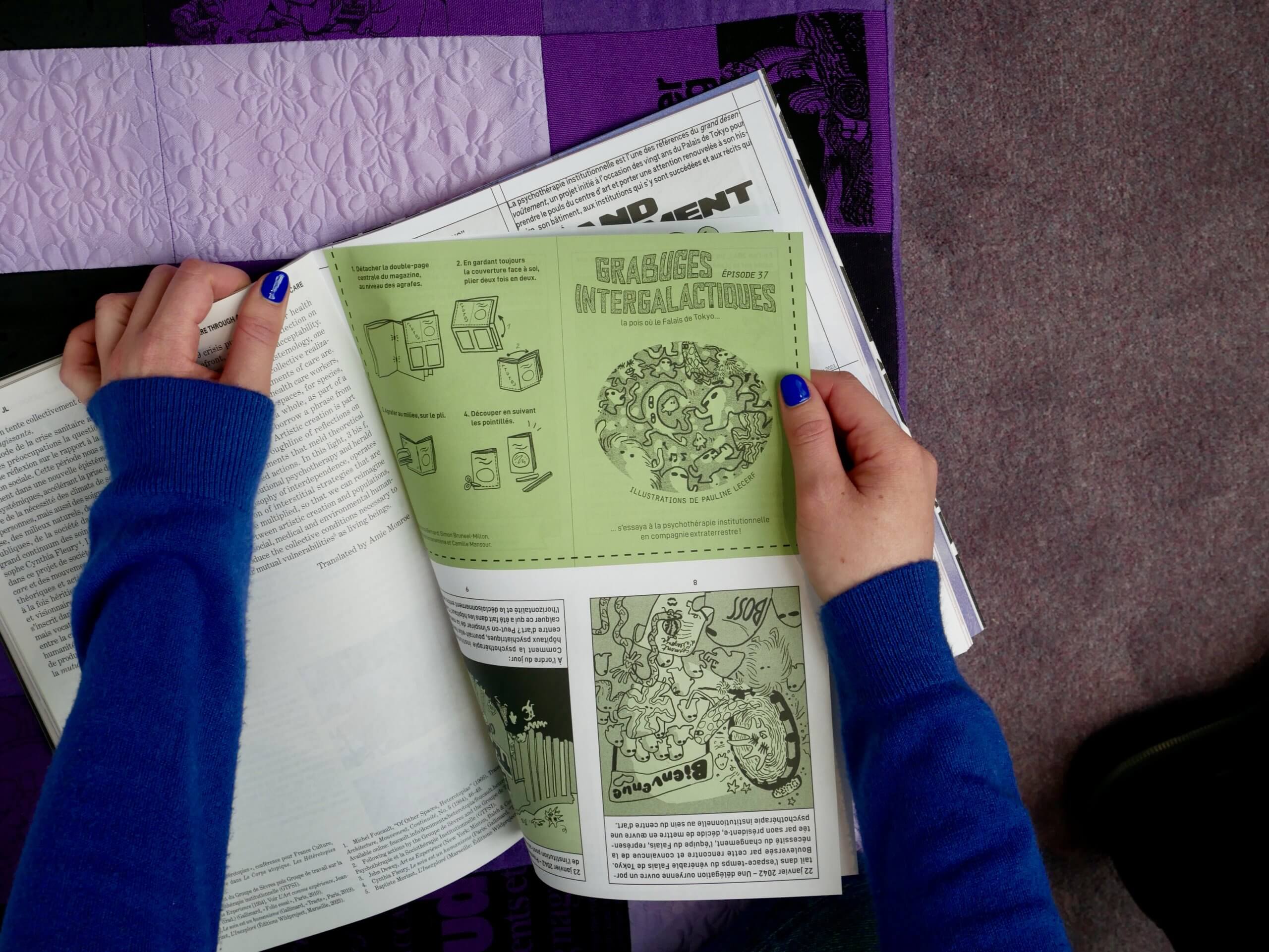 Photo de la page du magazine P L S 37