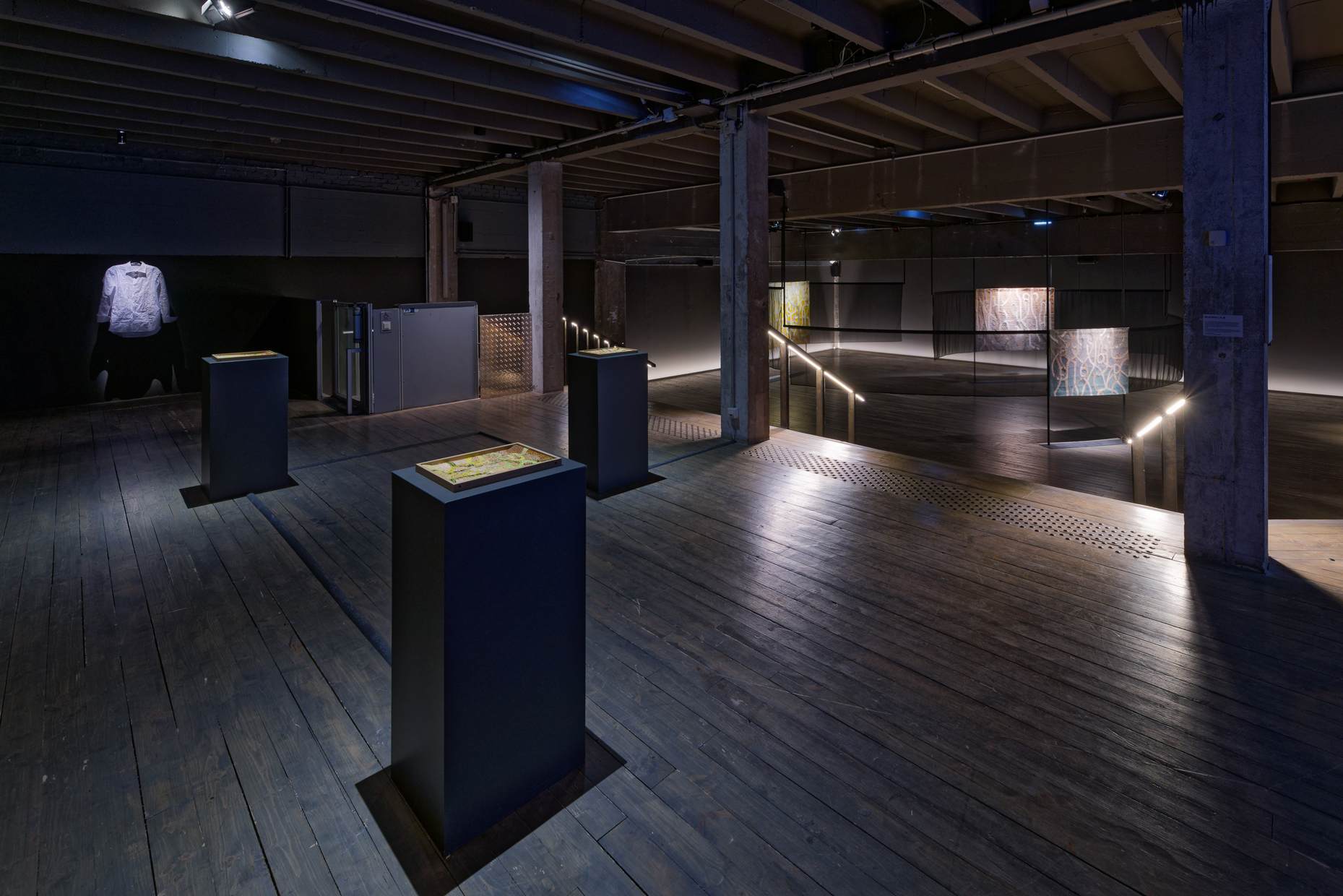 Vue large de l'exposition