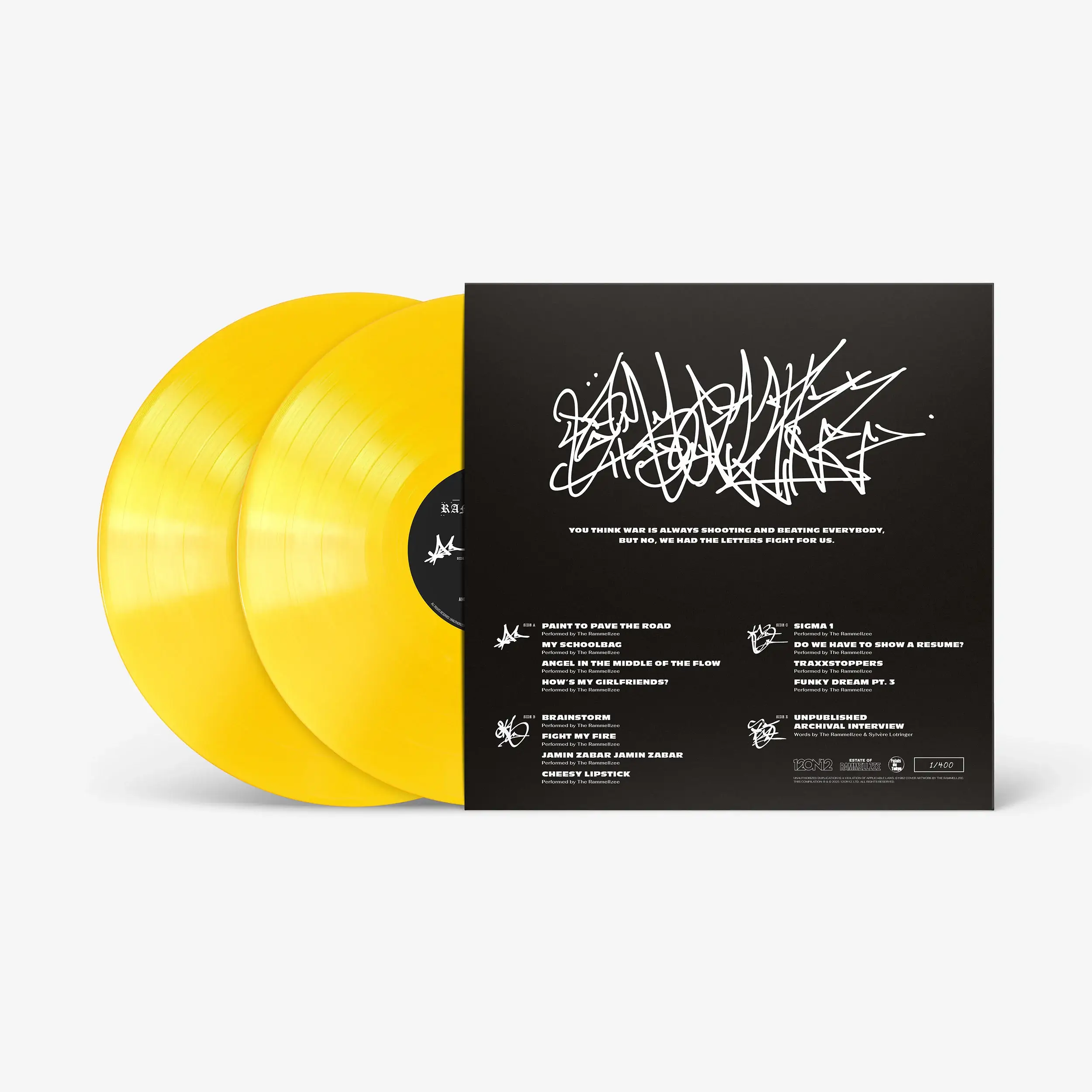 The Rammellzee Evolution of the World Vinyl Record - Palais